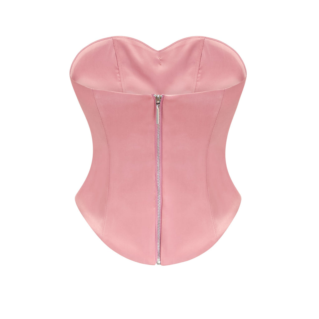 Σετ Κοντού Τοπ Και Φούστας Με Κέντημα Iris