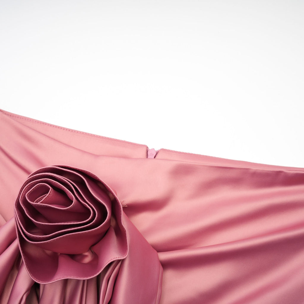 Σετ Κοντού Τοπ Και Φούστας Με Κέντημα Iris