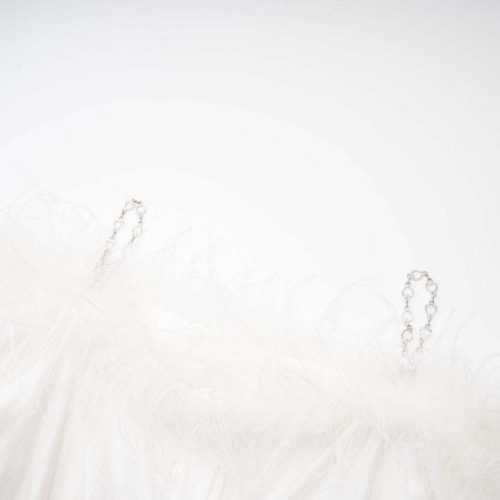 Jineva Φαρδιά Πουκάμισο Με Αλυσίδα Και Διακοσμητικά Φτερά