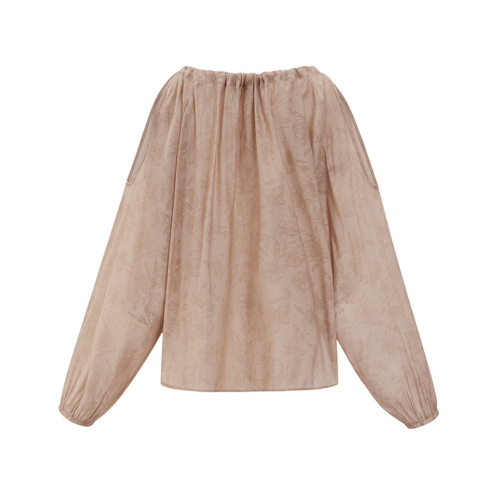 Πλισέ Μπλούζα Από Άρκευθο