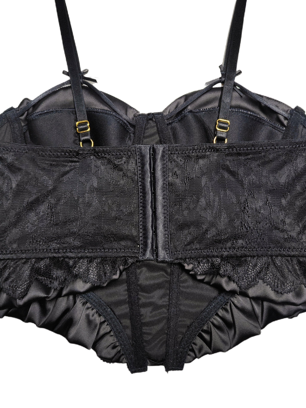 Σουτιέν Από Σατέν Κορσέ Σε Στυλ Γαλλικής Αυλής