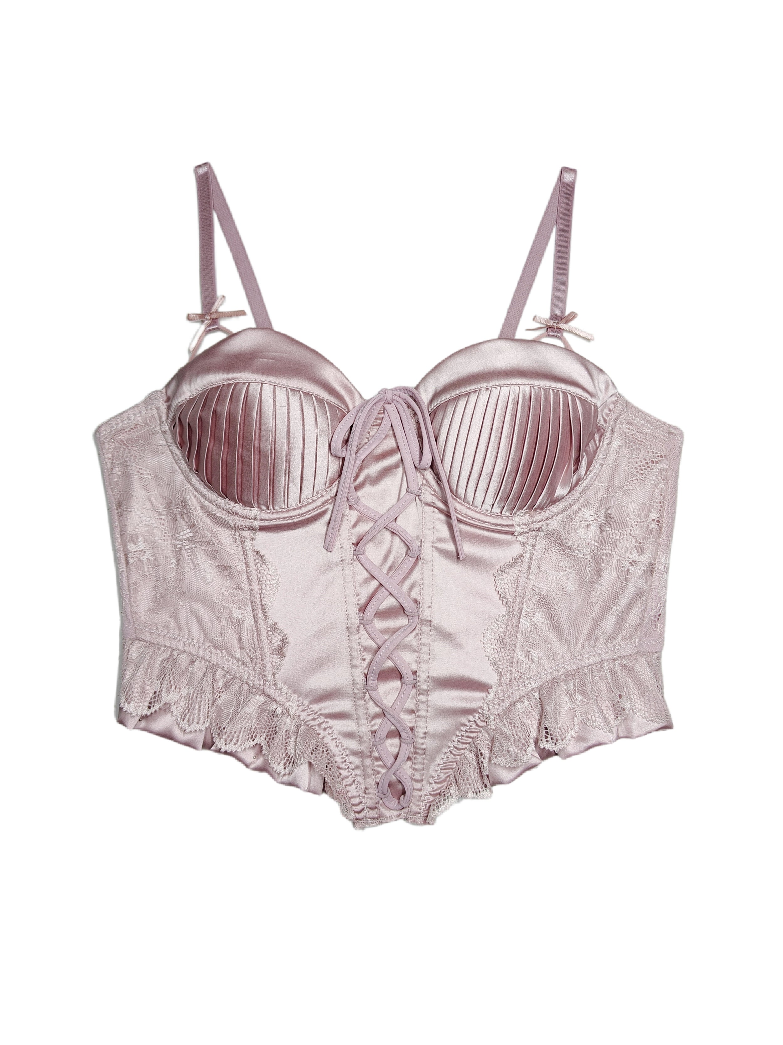 Σουτιέν Από Σατέν Κορσέ Σε Στυλ Γαλλικής Αυλής