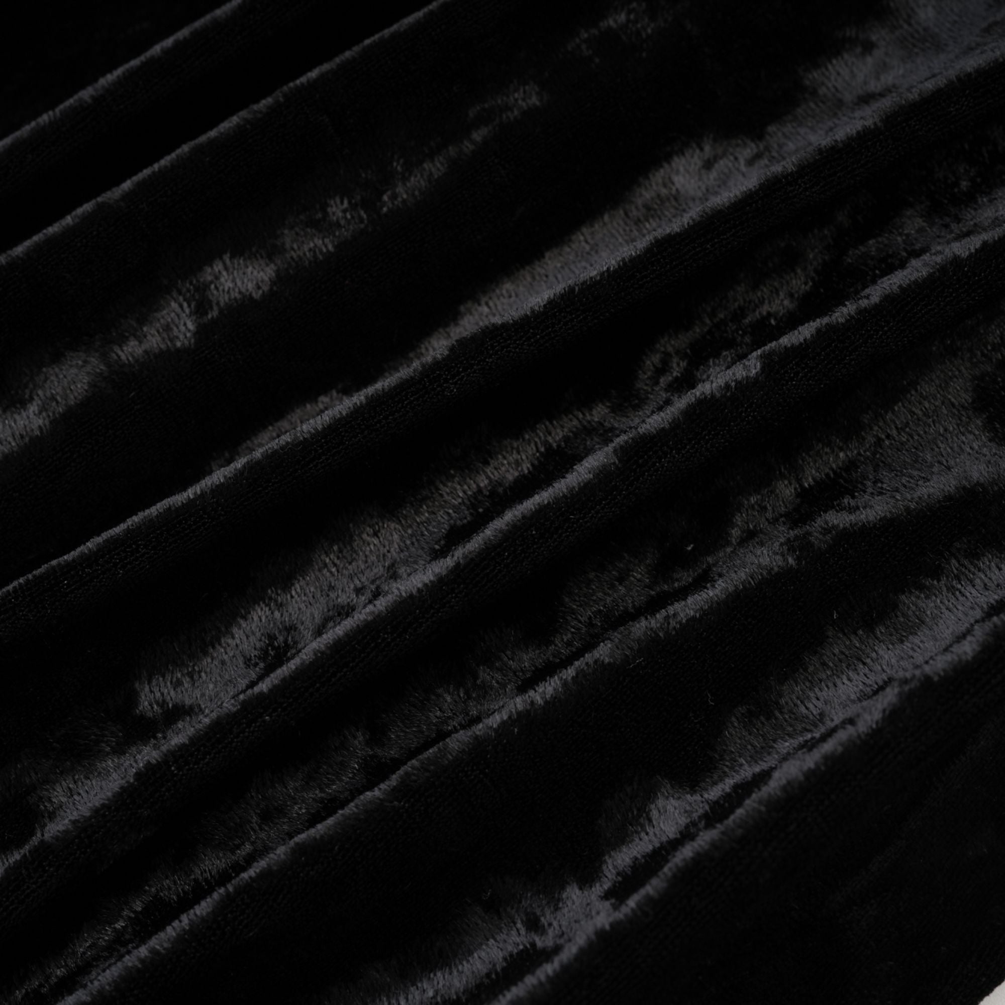 Μαύρο Φόρεμα Με V Λαιμόκοψη Léa