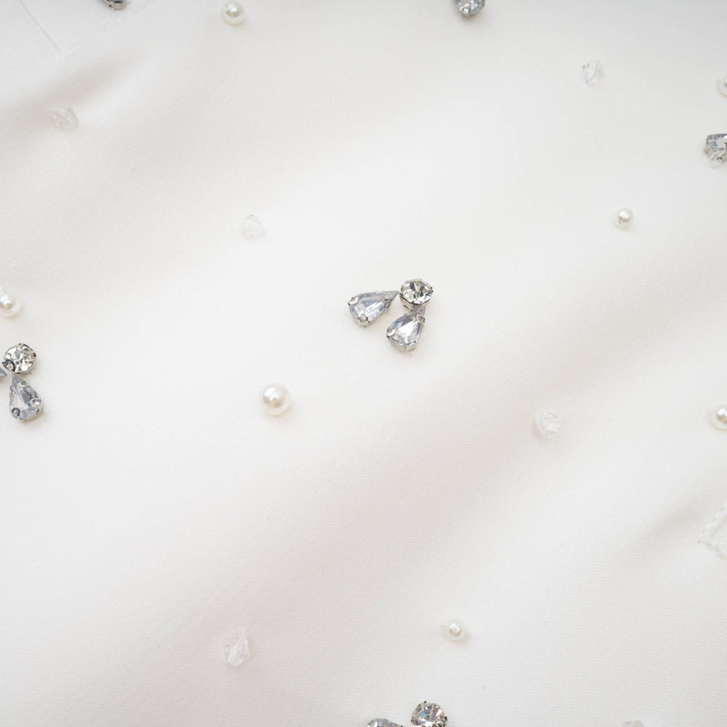 Μαύρο Μίνι Φόρεμα Με Κέντημα Melisande