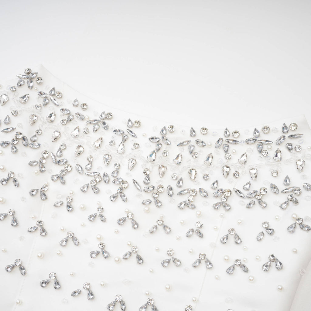 Μαύρο Μίνι Φόρεμα Με Κέντημα Melisande