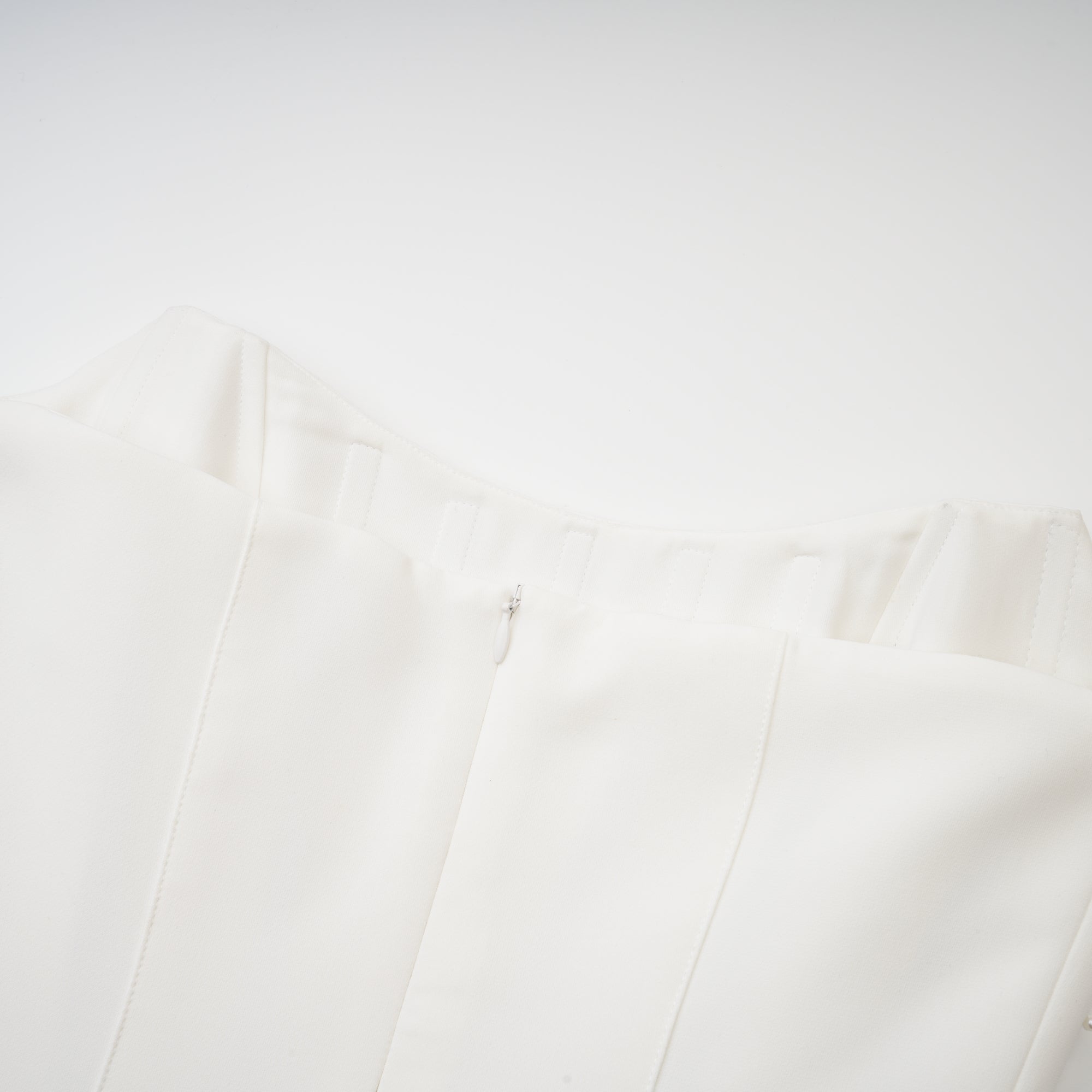 Φόρεμα Μίντι Με Κέντημα Melisande Σε Λευκό Χρώμα