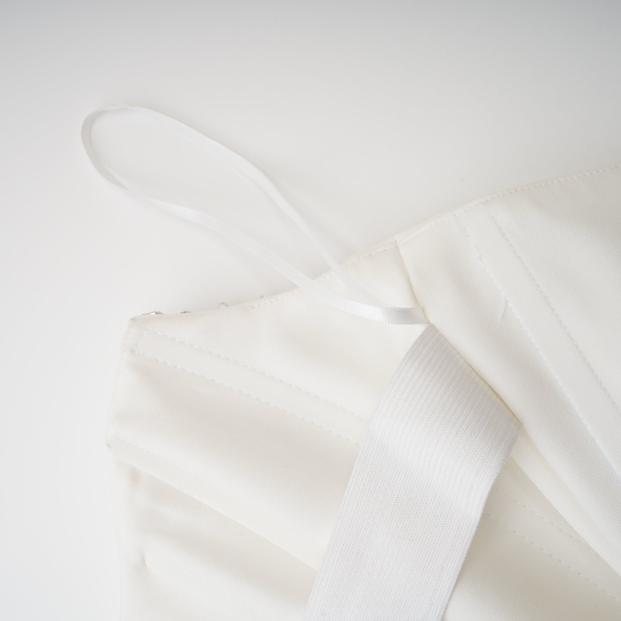 Φόρεμα Μίντι Με Κέντημα Melisande Σε Λευκό Χρώμα