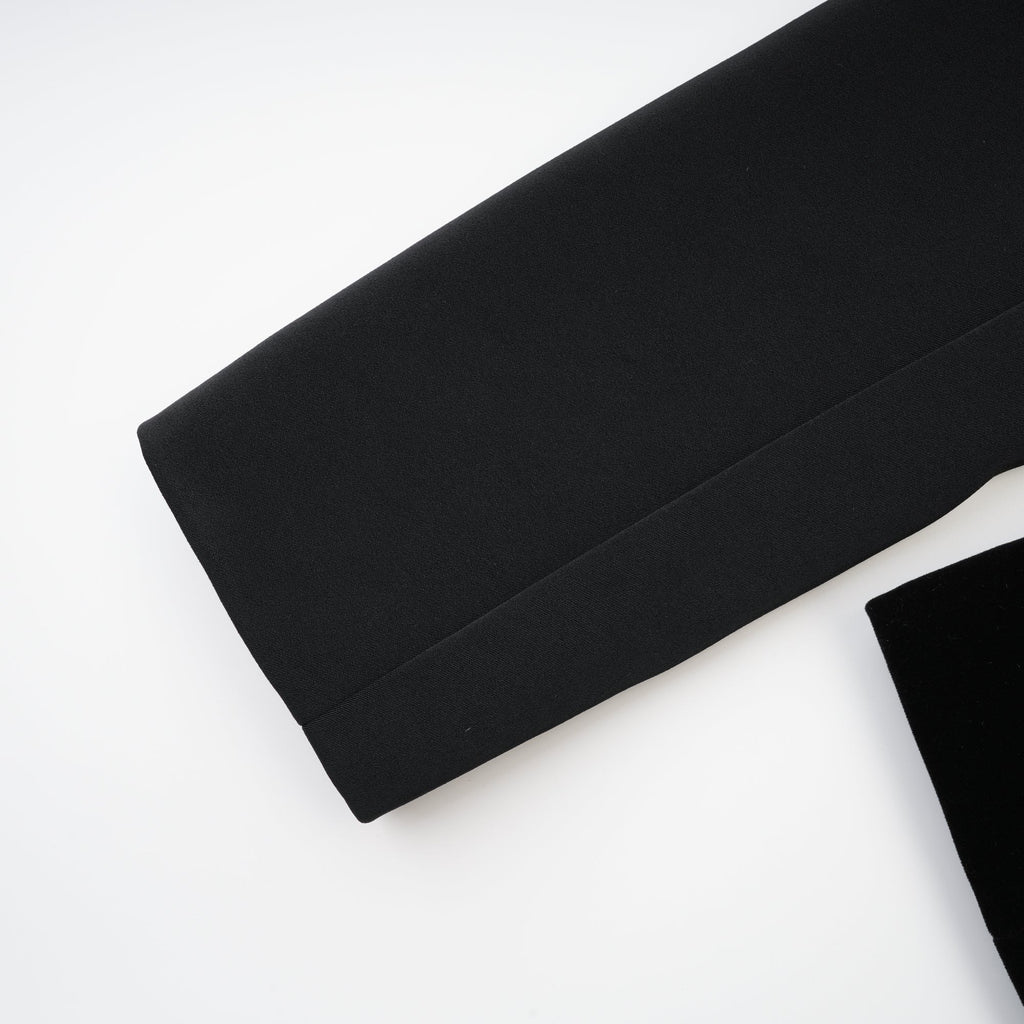 Μαύρο Τζάκετ Mireille Με Επένδυση