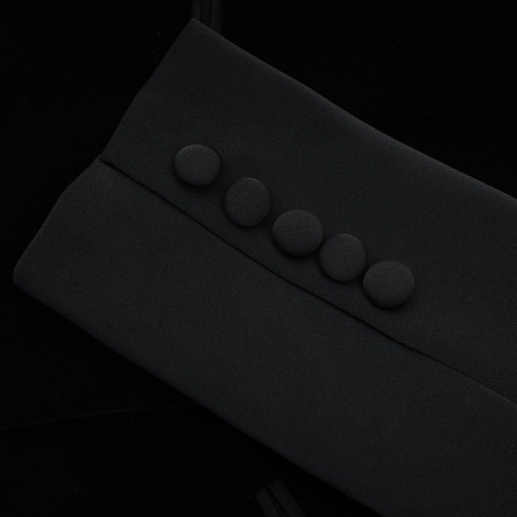 Μαύρο Τζάκετ Mireille Με Επένδυση