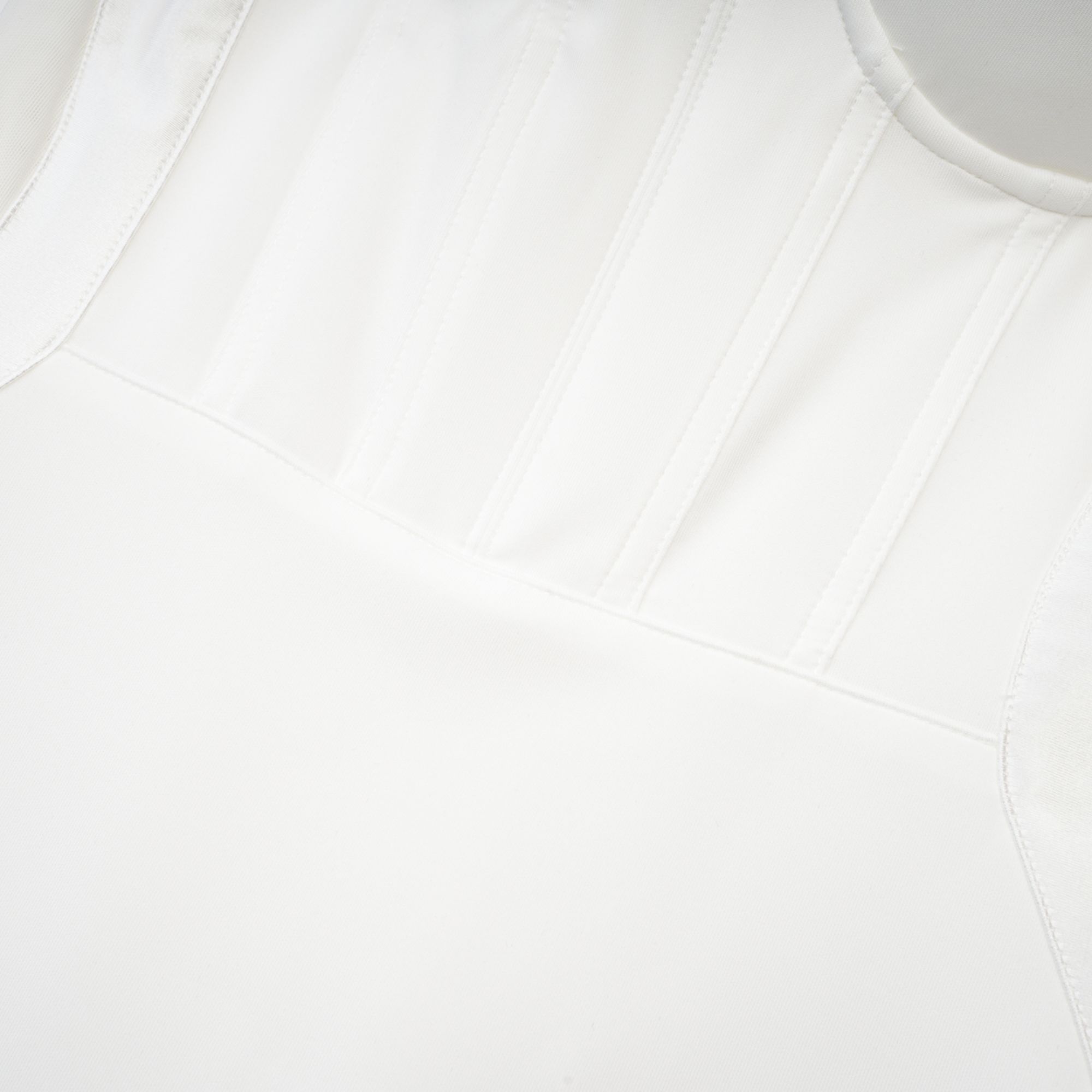 Λευκό Φόρεμα Με Μπουστάκι Muriel Και Μίντι Φόρεμα