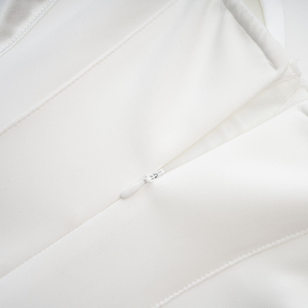 Λευκό Φόρεμα Με Μπουστάκι Muriel Και Μίντι Φόρεμα