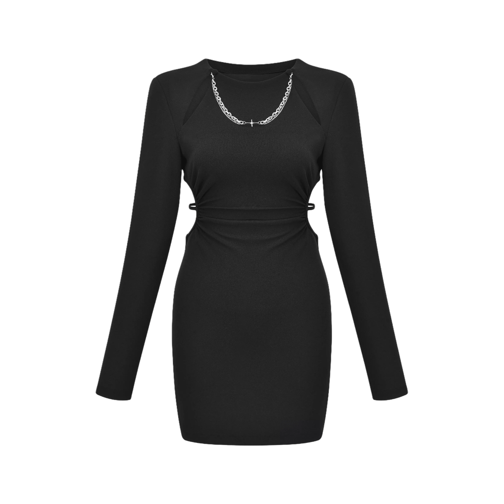 Φόρεμα Με Ίσιο Τελείωμα Και Μέση