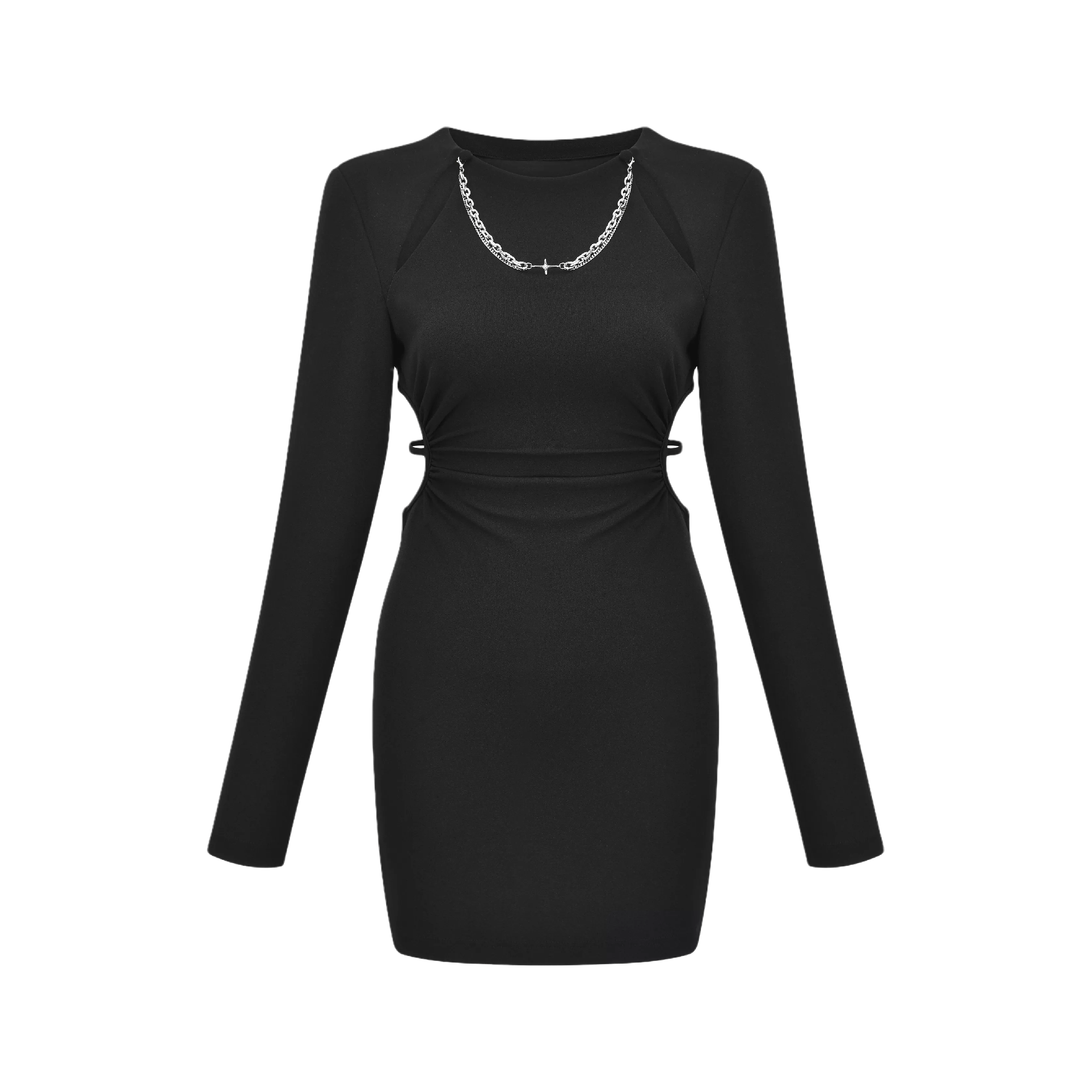 Φόρεμα Με Ίσιο Τελείωμα Και Μέση