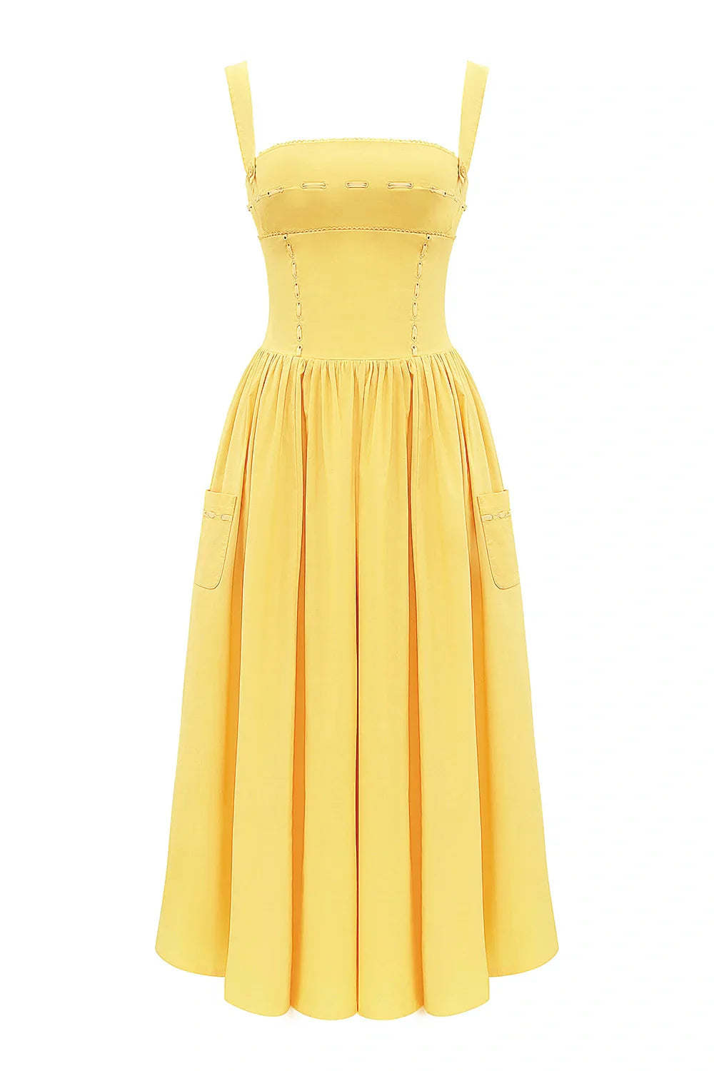 Φόρεμα Midi Με Κορδέλα Apolline