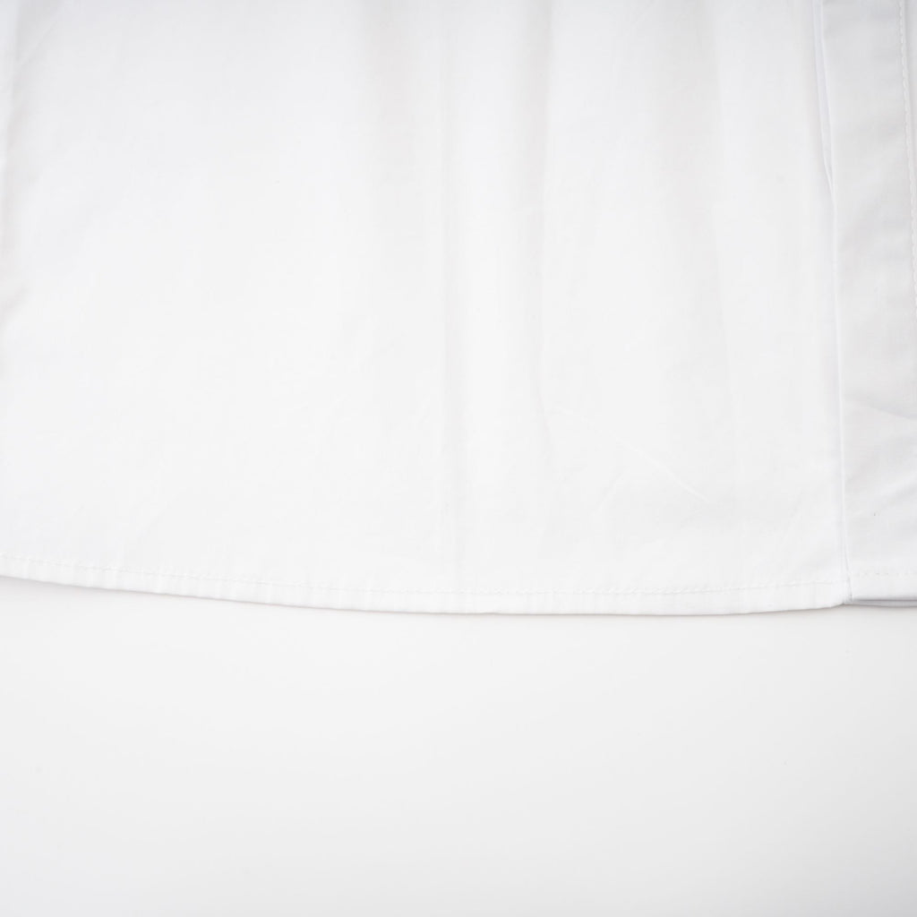 Πουκάμισο Solène Λευκό Βαμβακερό Δέσιμο Μπροστά