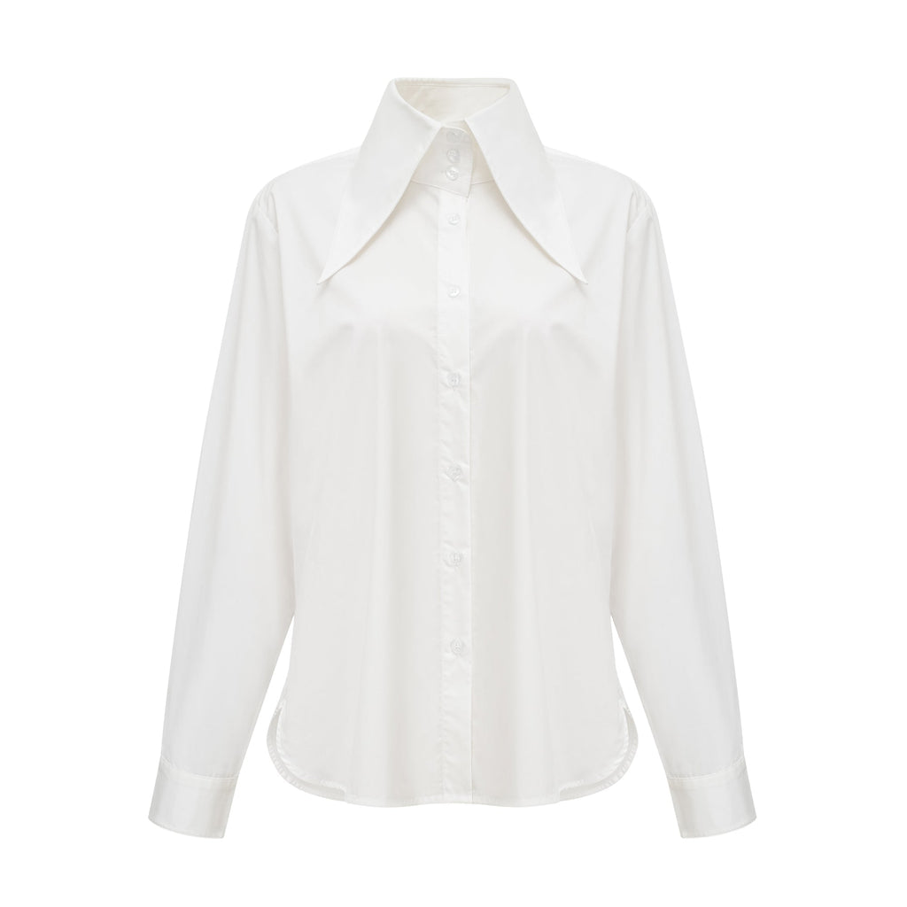 Πουκάμισο Solène Με Λευκό Γιακά