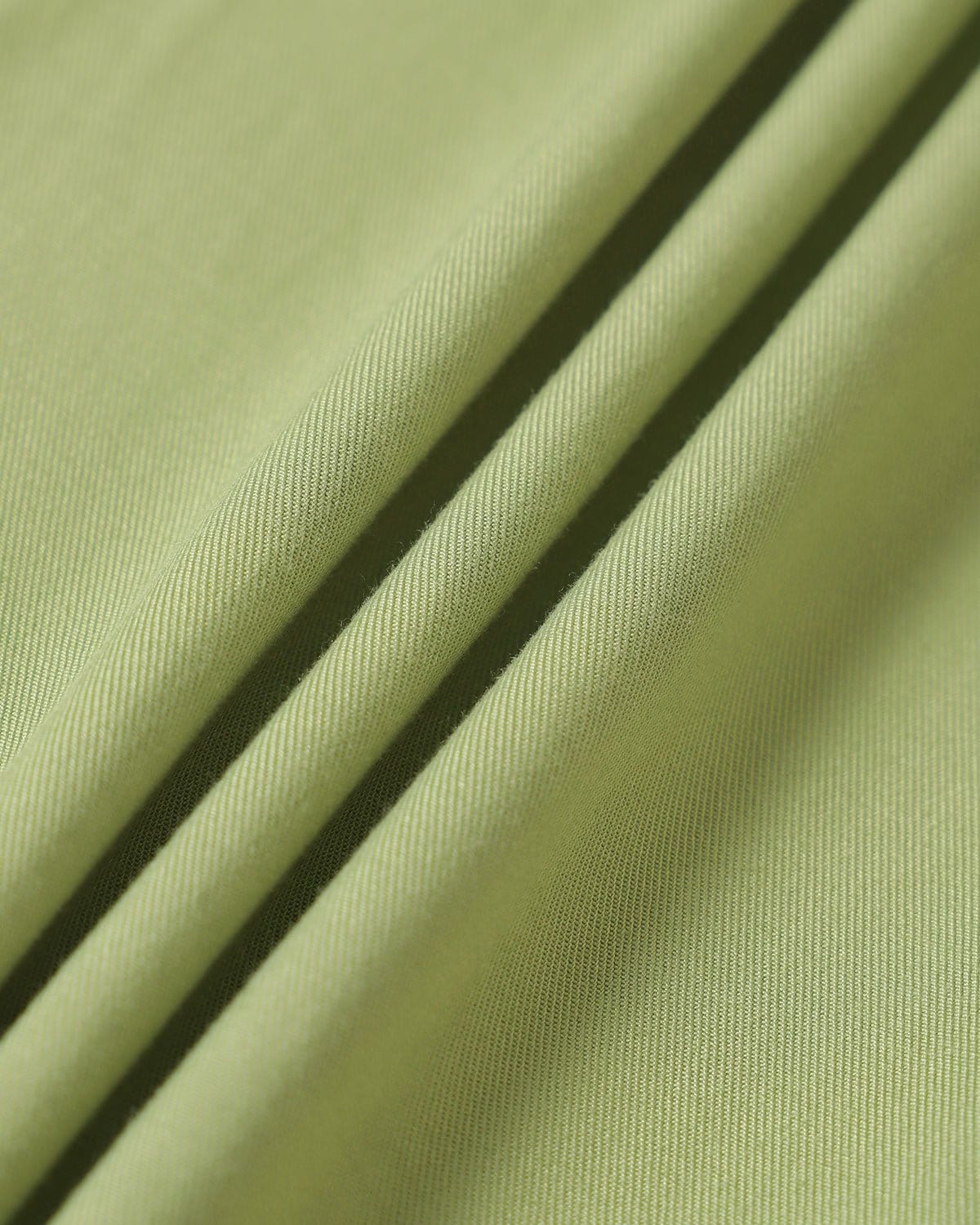 Πράσινο Παντελόνι Με Λάστιχο Στη Μέση Και Ίσια Γραμμή