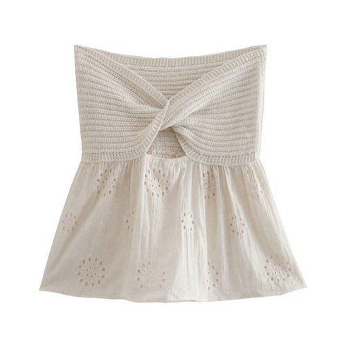 Σπάνια Μπλούζα Με Στριφτό Στήθος