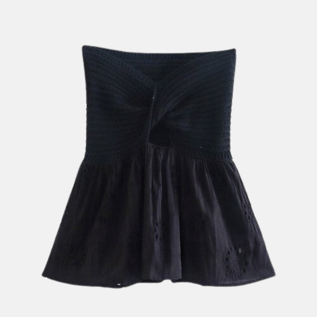 Σπάνια Μπλούζα Με Στριφτό Στήθος