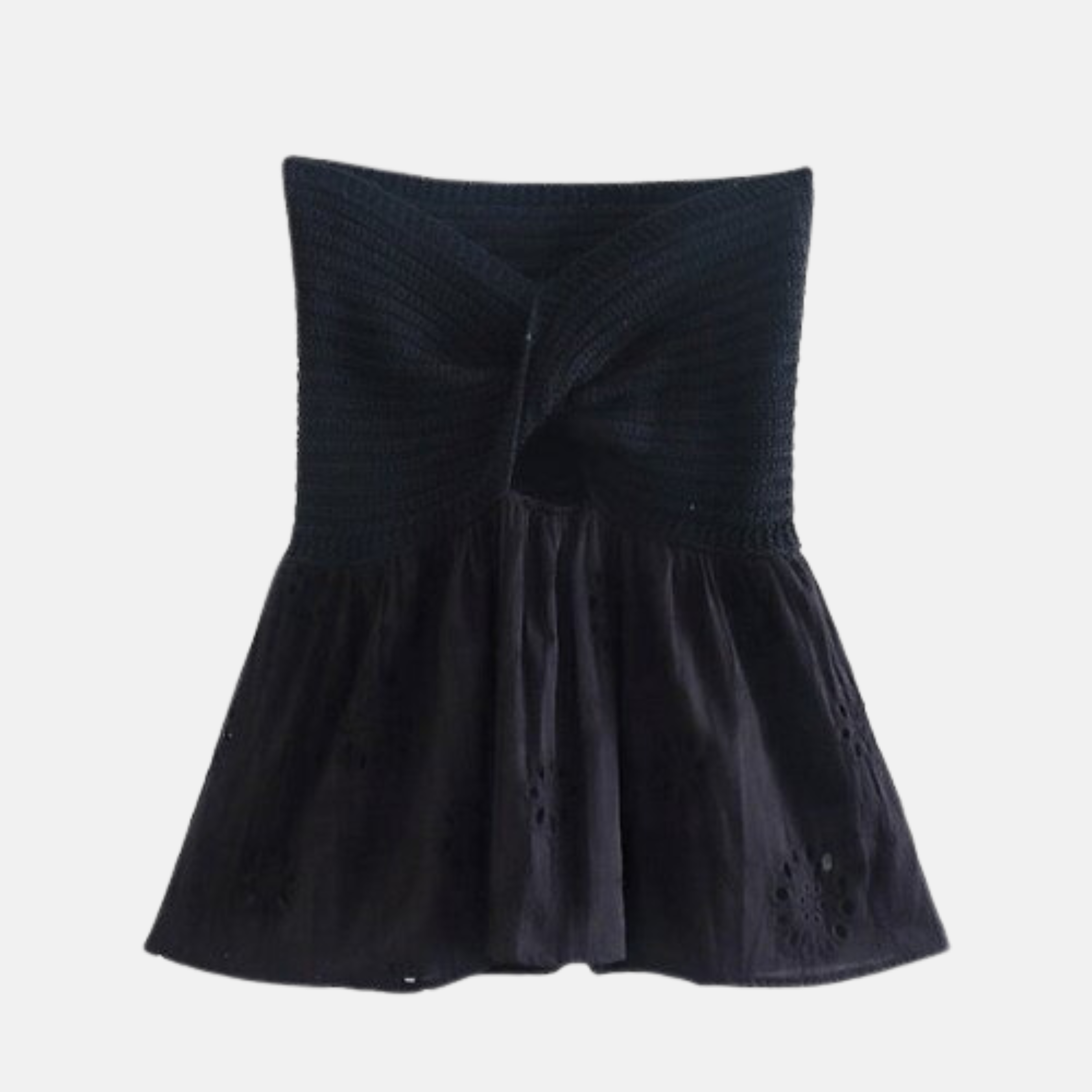 Σπάνια Μπλούζα Με Στριφτό Στήθος