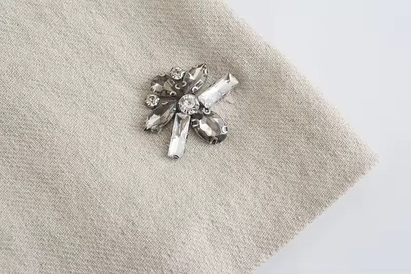 Μίνι Φόρεμα Pedraria Με Πέτρες