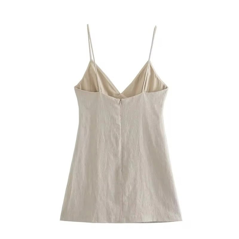 Μίνι Φόρεμα Pedraria Με Πέτρες