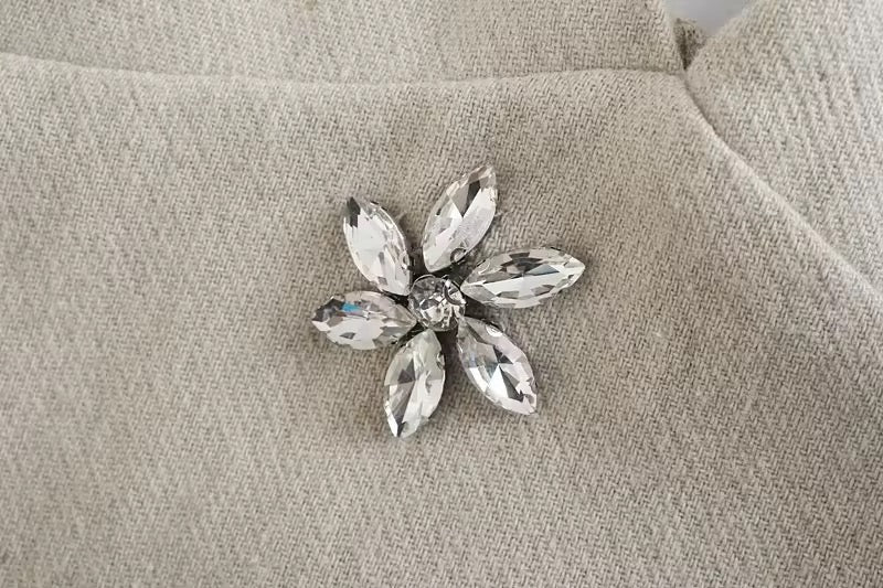 Μίνι Φόρεμα Pedraria Με Πέτρες