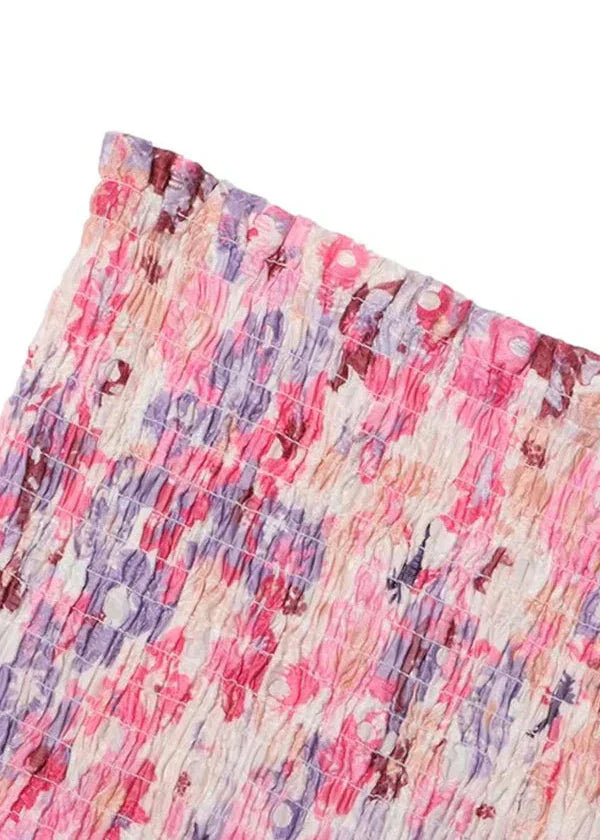 Φόρεμα Imara Με Στράπλες Φλοράλ