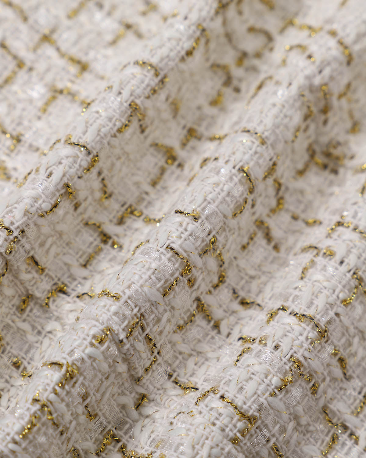 Μπεζ Γιλέκο Από Τουίντ Με V Λαιμόκοψη Και Κουμπιά